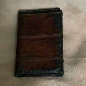 Bosch eelskin card holder brown small size